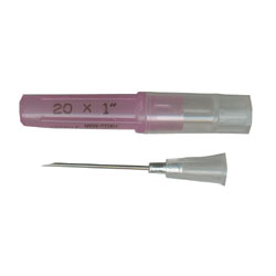 Disposable Needle 19 x 1 1/2" POLY HUB