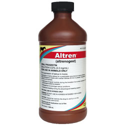 Altren (altrenogest) (generic Regu-Mate)