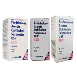 Prednisolone Acetate Ophthalmic Suspension 1%