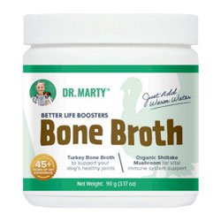 Dr. Marty Bone Broth Better Life Boosters Powdered Supplement for Dogs