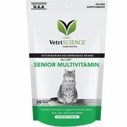 Nu-Cat Senior - 120 Bite-Sized Chews