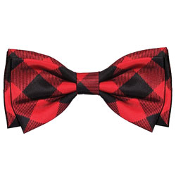 Buffalo Check Bow Tie