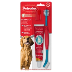 Sentry Petrodex Advanced Dental Care Kit for Adult Dogs