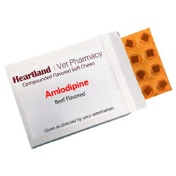 Amlodipine Compounded Soft Chews for Dogs