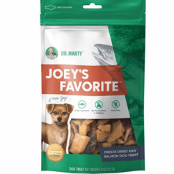 Dr. Marty Freeze Dried Salmon Joey's Favorite Dog Treat