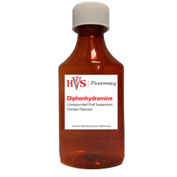 Diphenhydramine Compounded Oral Suspension