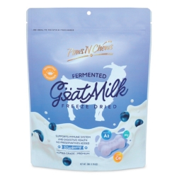 Probiotic Treats BLUEBERRY Freeze Dried Goat Milk Fermented