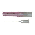 Disposable Needle 23 x 3/4"  POLY HUB