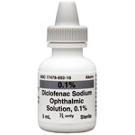 Diclofenac Sodium Ophthalmic Solution